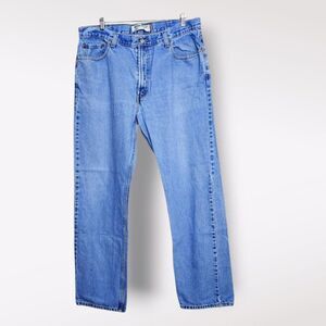 Early Y2K Levis 505 Regular Fit Faded Jeans Blue Size 40X34